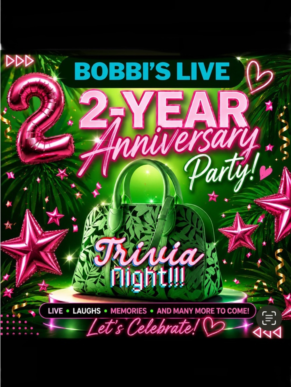 Bobbi’s Trivia & Share Show